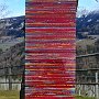 Coloured lines 3 2021, 80x19,5, Lack auf Plexiglas, € 550 SOLD